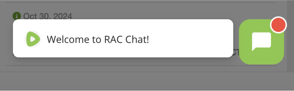 RAC Live Chat